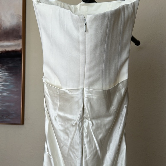 HOUSE OF CB 'Persephone' Ivory Strapless Corset Dress NWOT size S - Picture 9 of 13